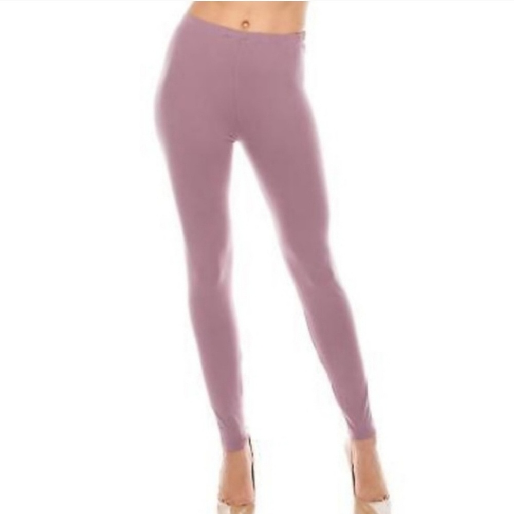 ALWAYS WOMEN'S SOLID COLOR FULL LENGTH LEG… - Picture 2 of 4